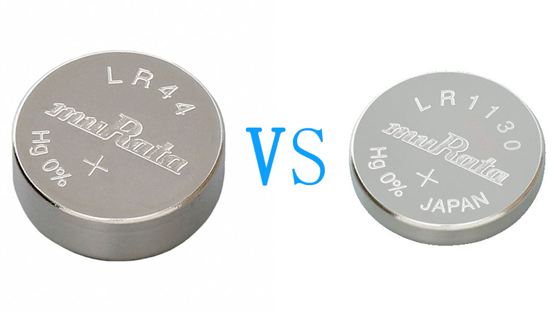 LR44 VS LR1130 Battery